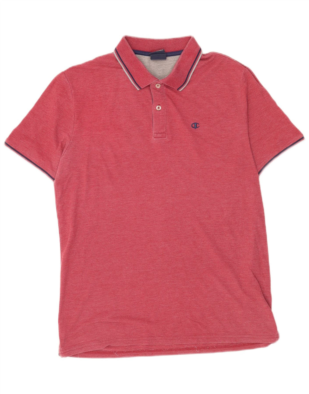 Champion Polo Hombre Rosa Mediano