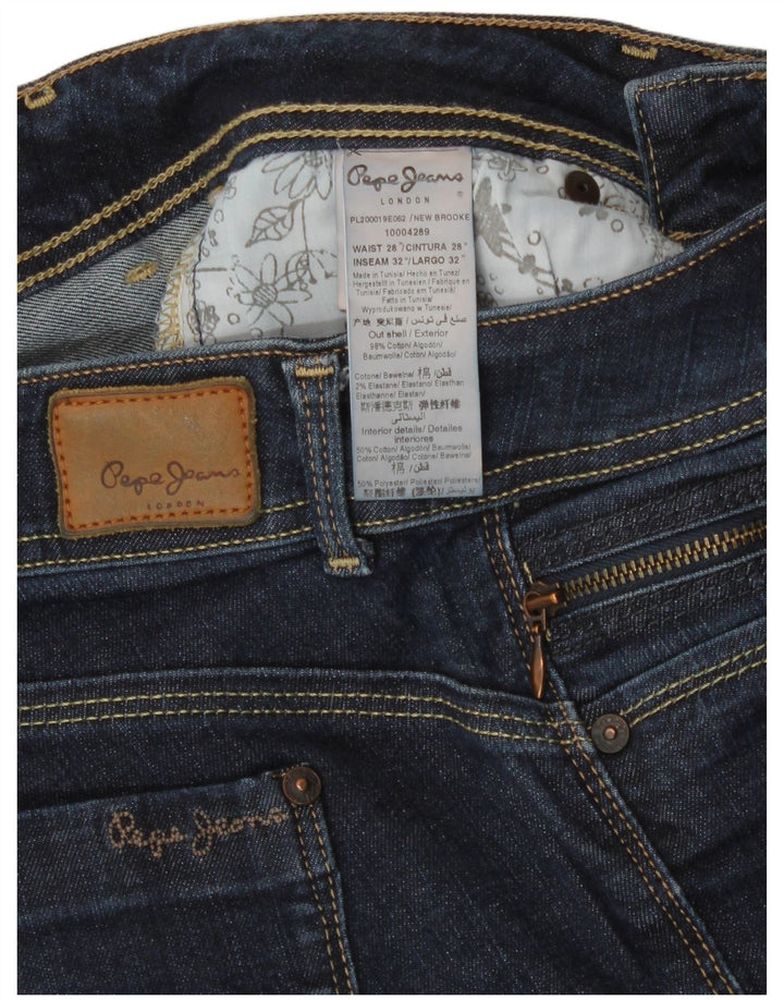 PEPE Jeans Vaqueros Slim Mujer W28 L32 Azul Algodón