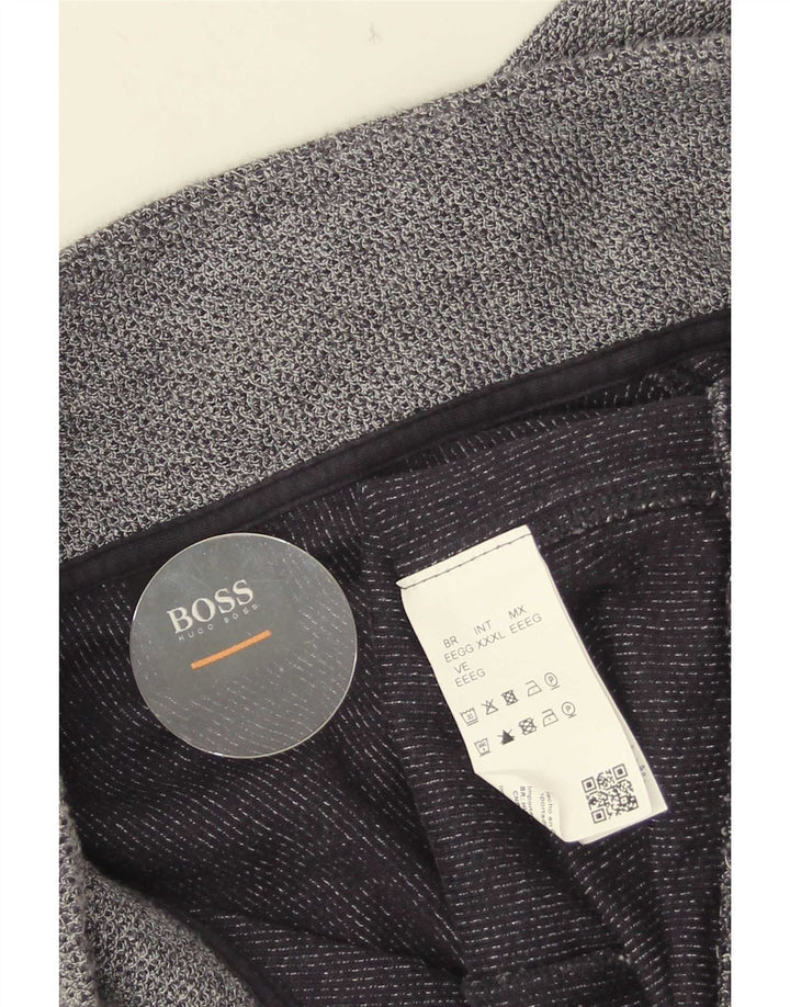 Hugo Boss Hombre Chándal Top Chaqueta 3XL Azul Marino Algodón