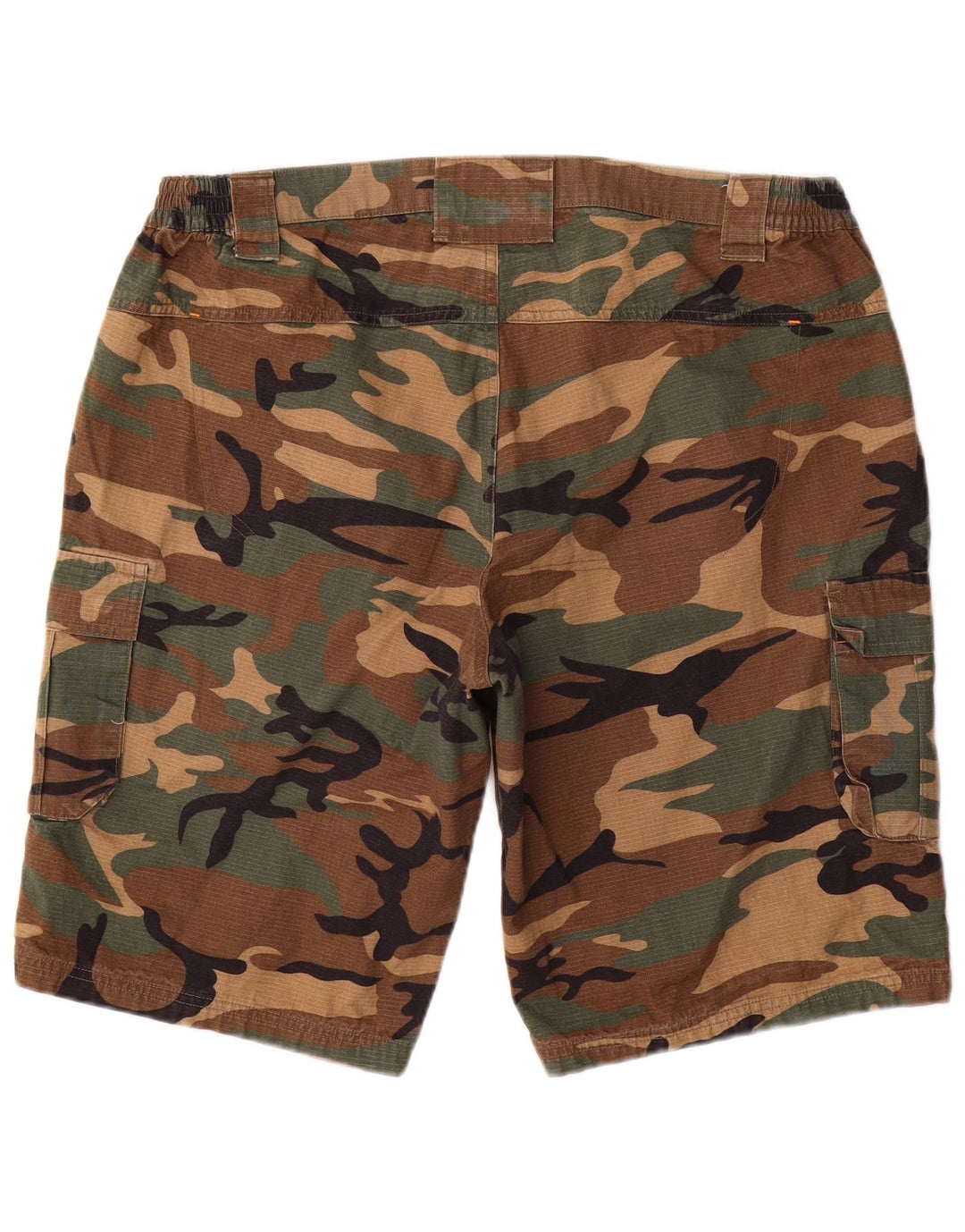SOLOGNAC Shorts Cargo Hombre W38 XL Camuflaje Marrón