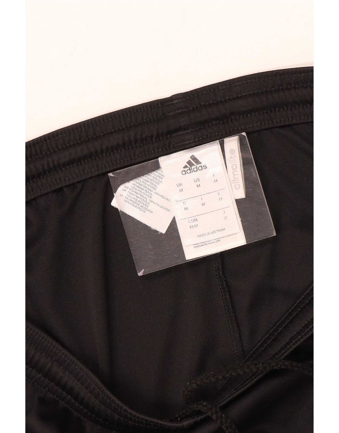 Adidas Mens Climalite Sport Shorts Medio Negro Geométrico Poliéster