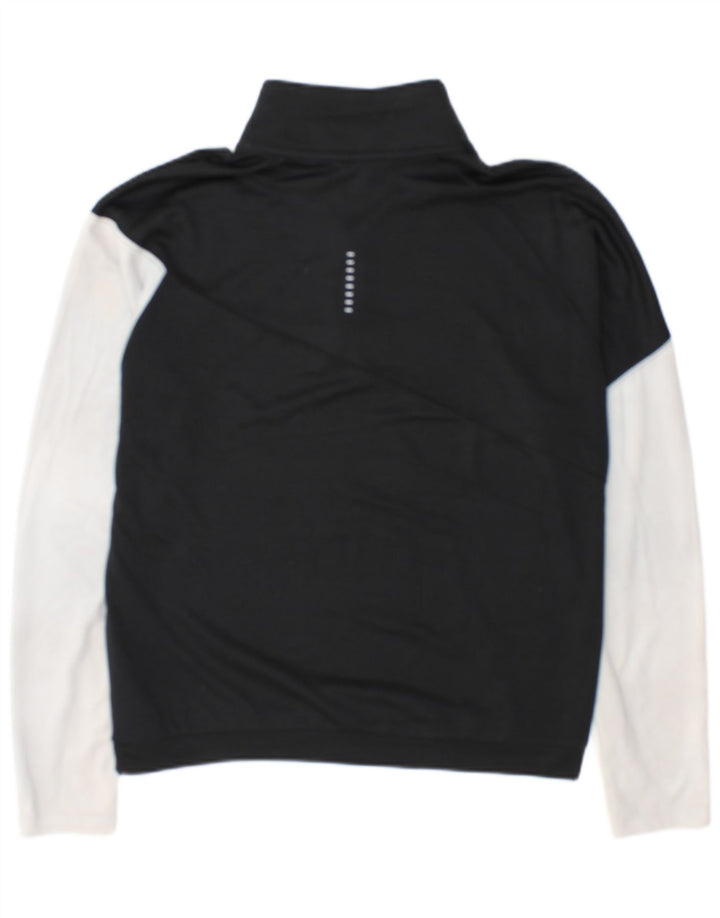 Nike - Chándal con cremallera y cuello para mujer, talla M, color negro