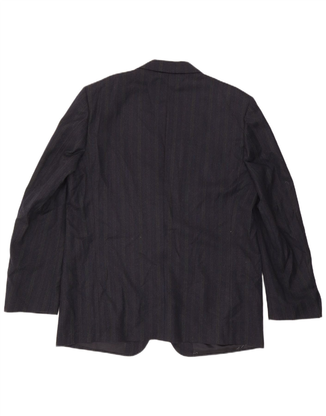 Pierre Cardin Chaqueta tipo blazer de 2 botones para hombre IT 58 4XL Azul marino a rayas