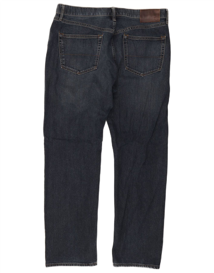 Marks & Spencer Vaqueros rectos regulares para hombre W36 L31 Algodón azul