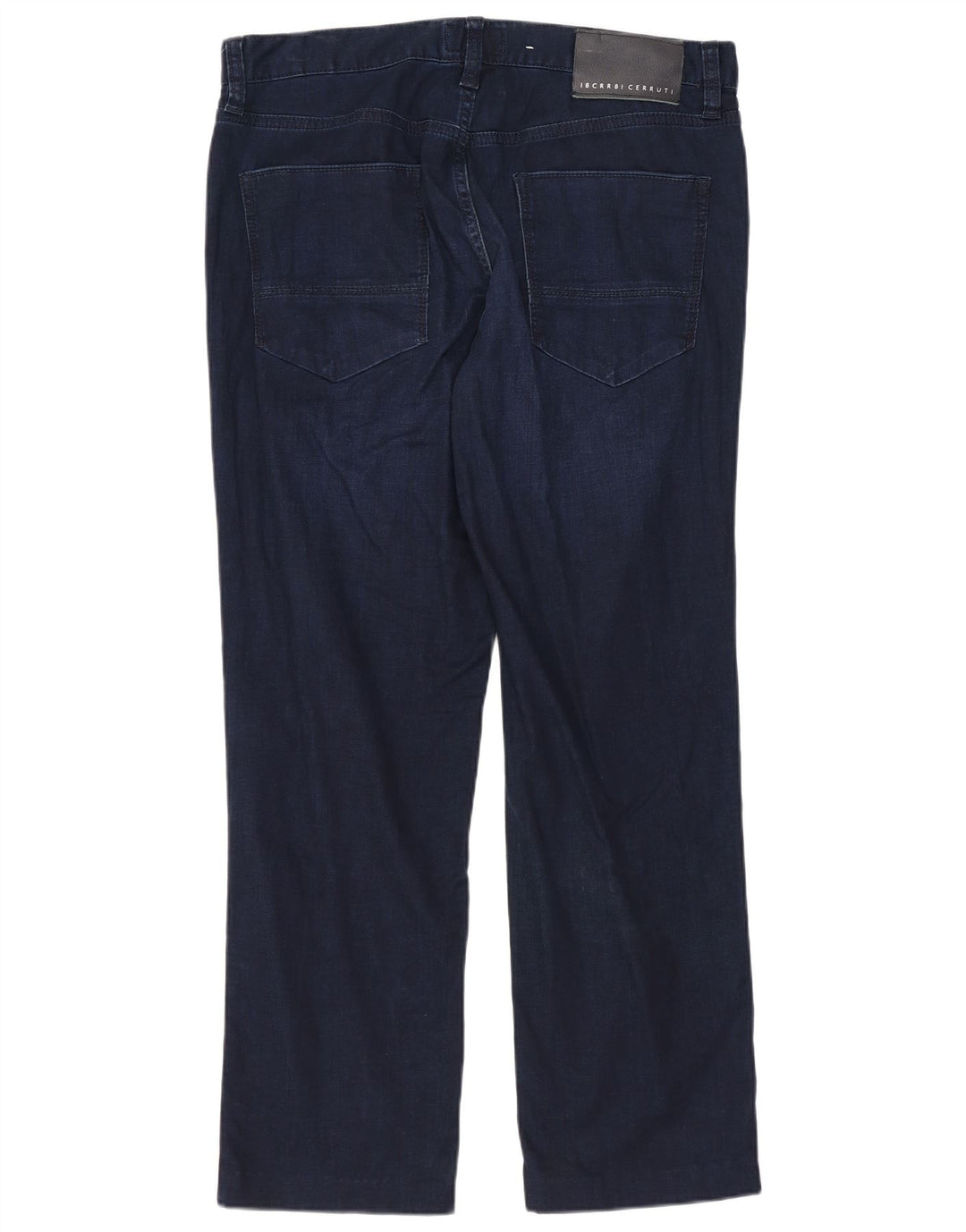 CERRUTI 1881 Vaqueros Rectos Hombre W32 L27 Azul Marino Algodón