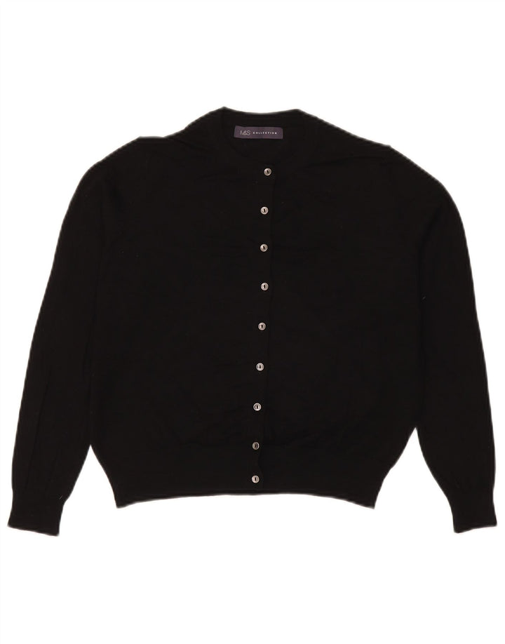 Marks & Spencer Jersey Bolero para Mujer UK 42 Mediano Negro