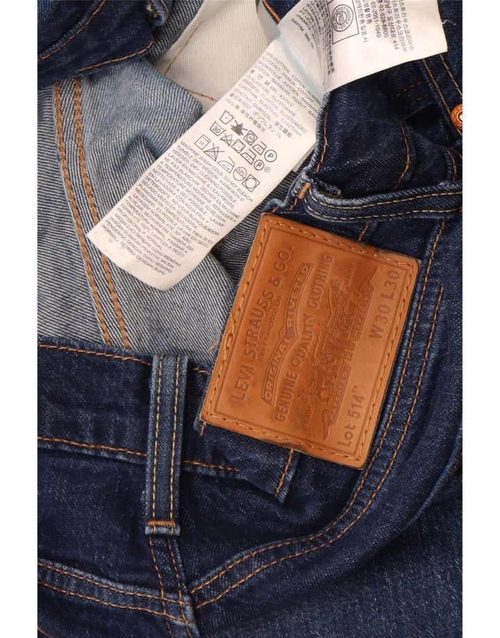 LEVI'S Jeans rectos 514 para hombre W30 L30 Algodón azul