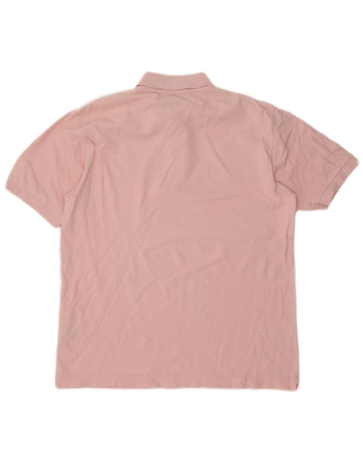 Polo Kappa Hombre Grande Rosa Algodón