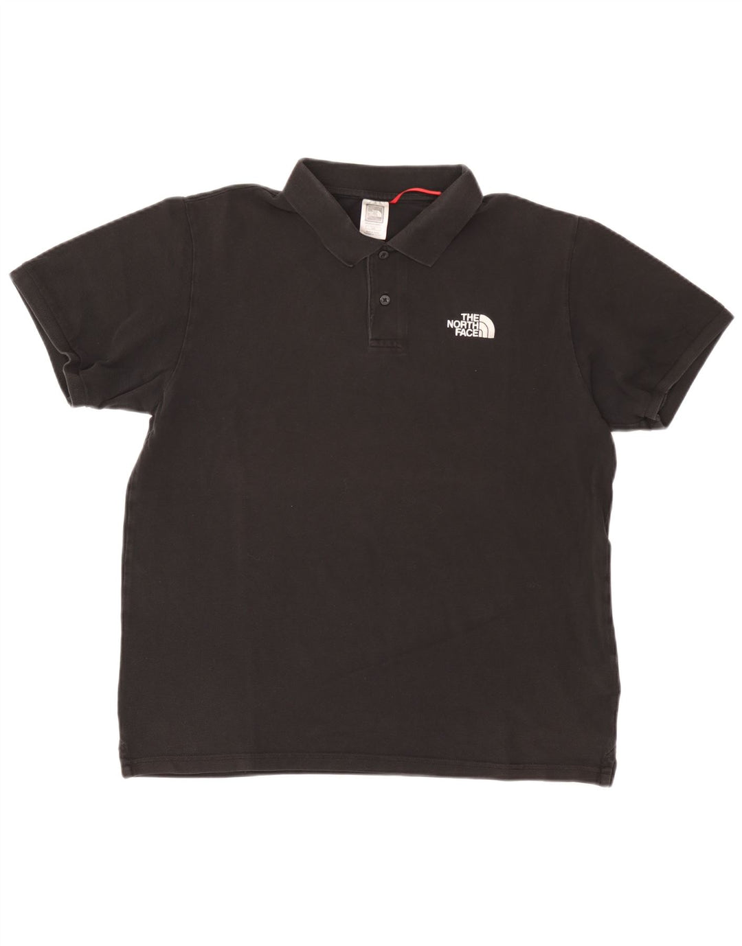 The North Face Polo Hombre Grande Algodón Negro