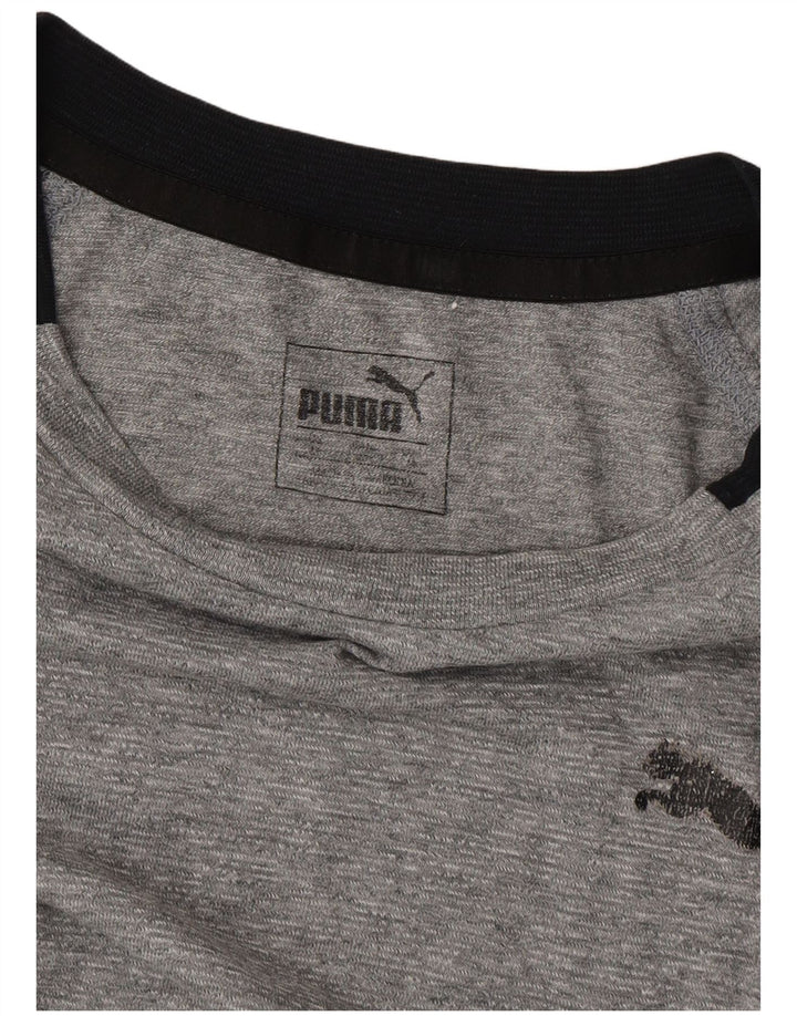 Camiseta Puma Hombre Gris Medio Moteada