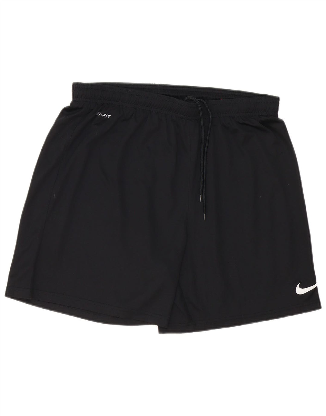 Nike Dri Fit - Pantalones cortos deportivos para hombre (poliéster), color negro