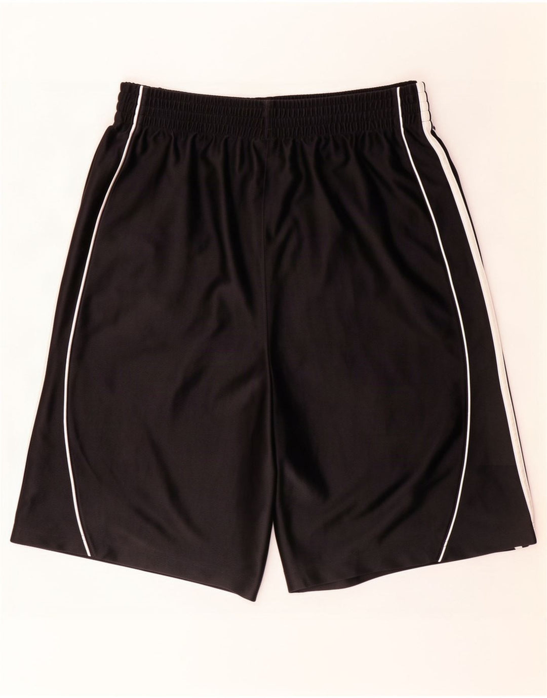 Adidas - Pantalones cortos deportivos para hombre, talla grande, poliéster negro