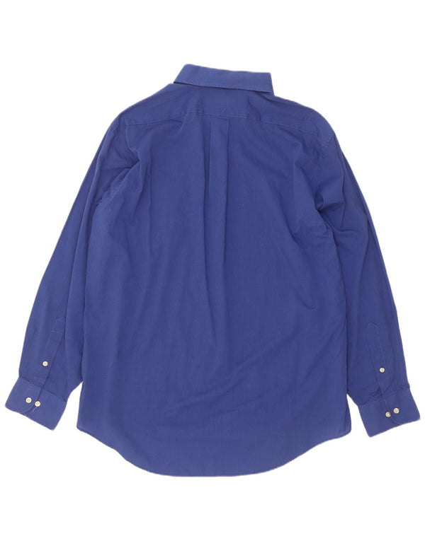 Chaps Camisa para hombre talla 16 1/2 grande algodón azul