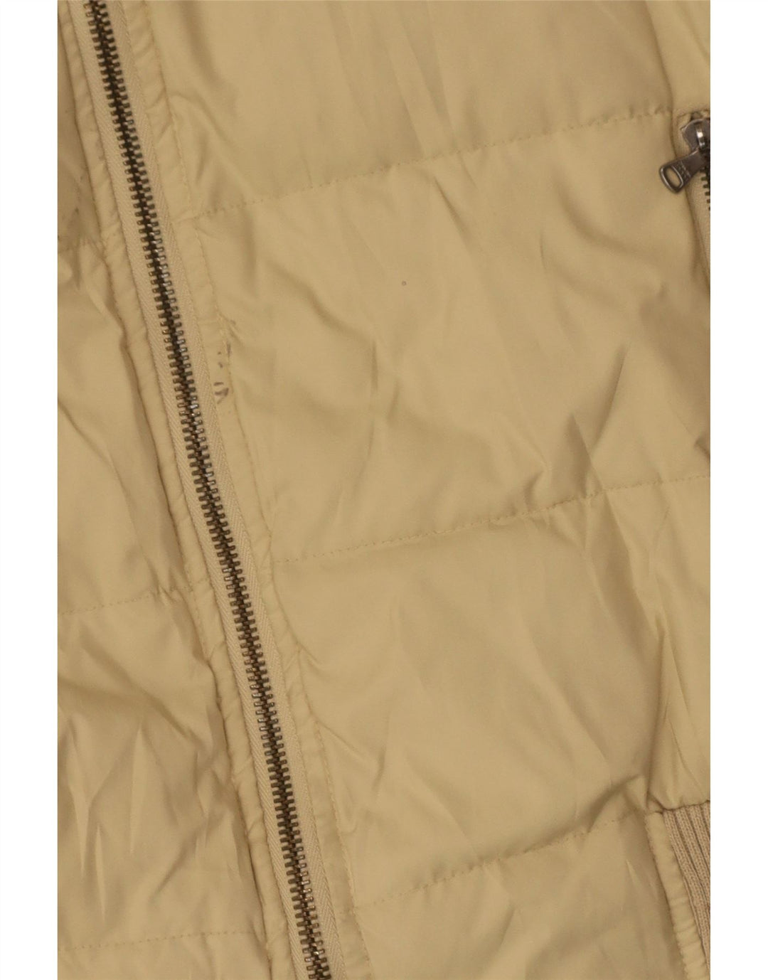 Calvin Klein Jeans Chaqueta acolchada para mujer UK 14 Poliéster beige medio
