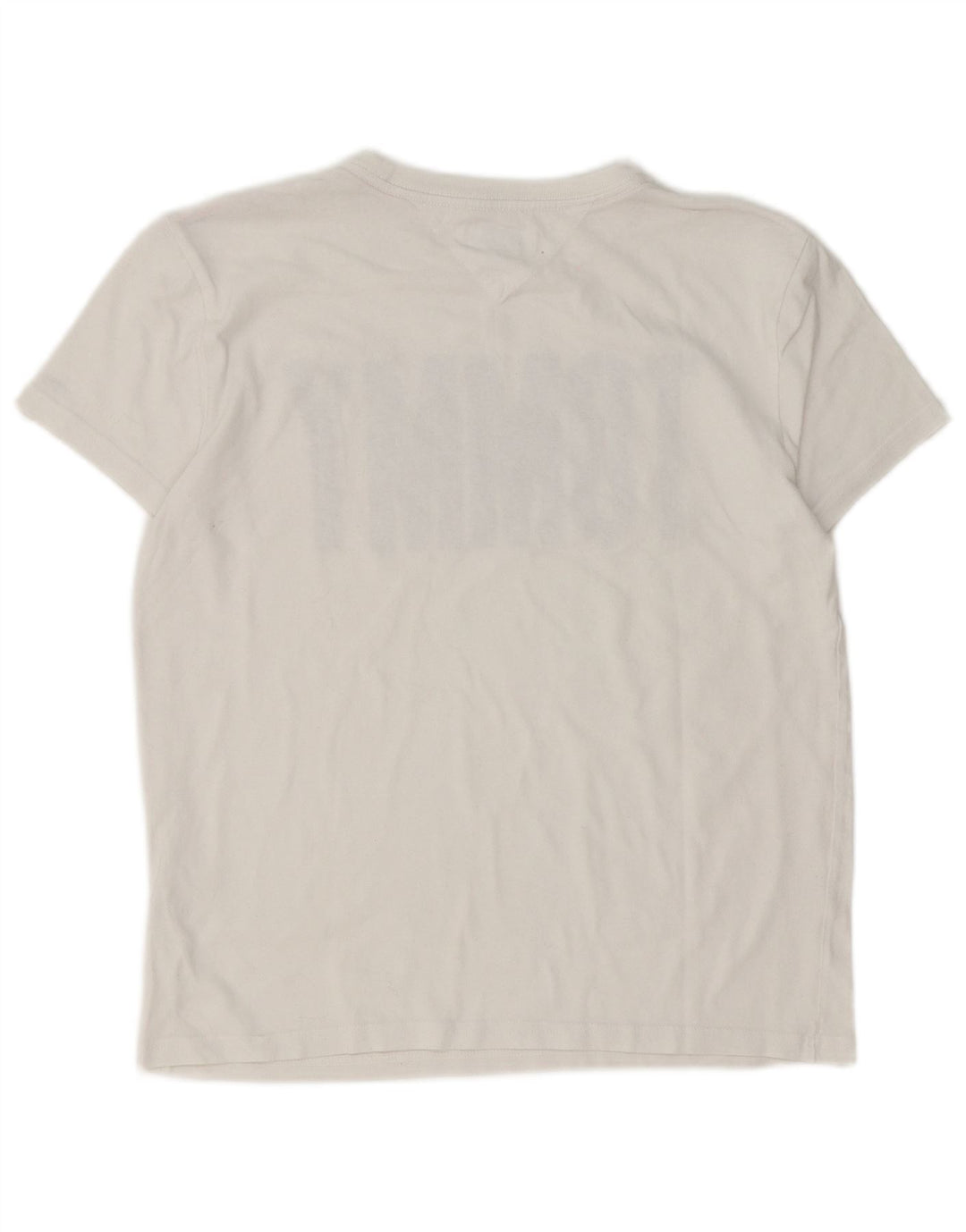 Tommy Hilfiger Camiseta gráfica para hombre Top Medium White