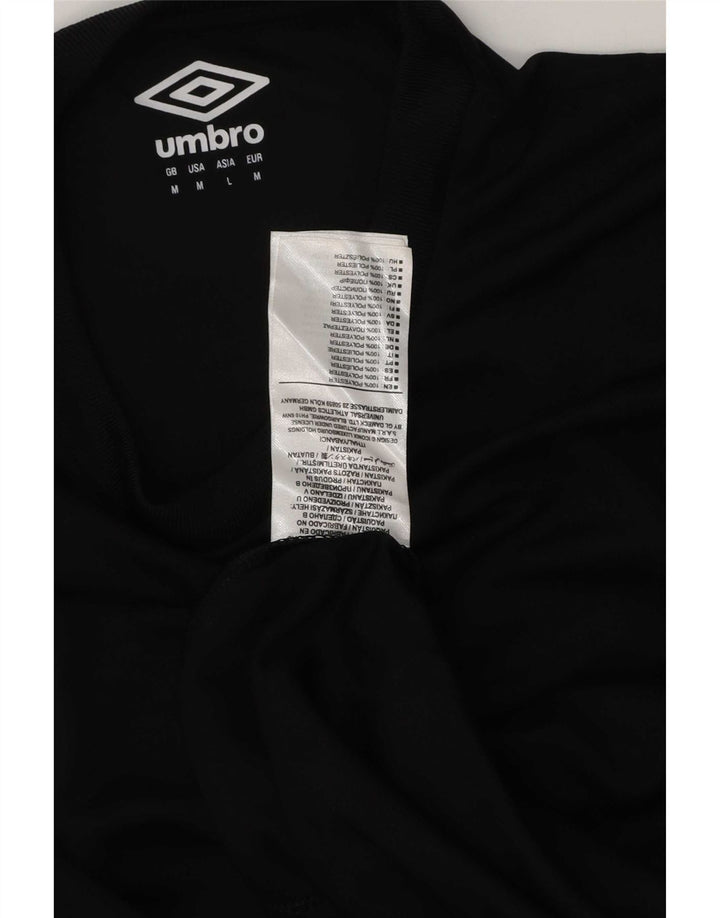 Camiseta Umbro Hombre Top Medium Negro Poliéster