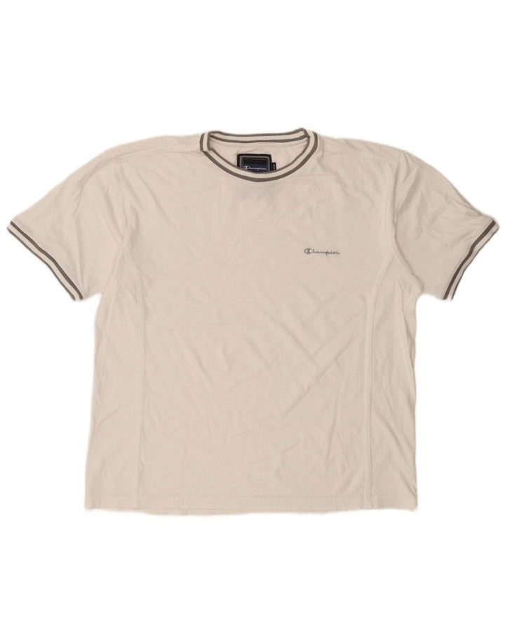 Champion Camiseta Hombre Top XL Blanco Algodón