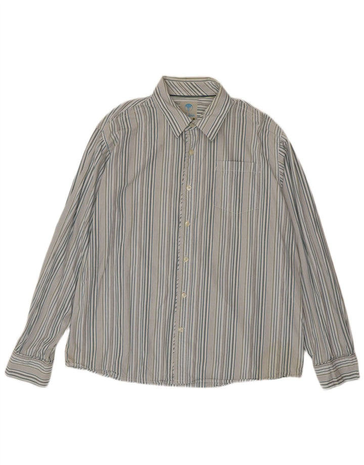 Camisa Hombre Fat Face XL Algodón Rayas Multicolor