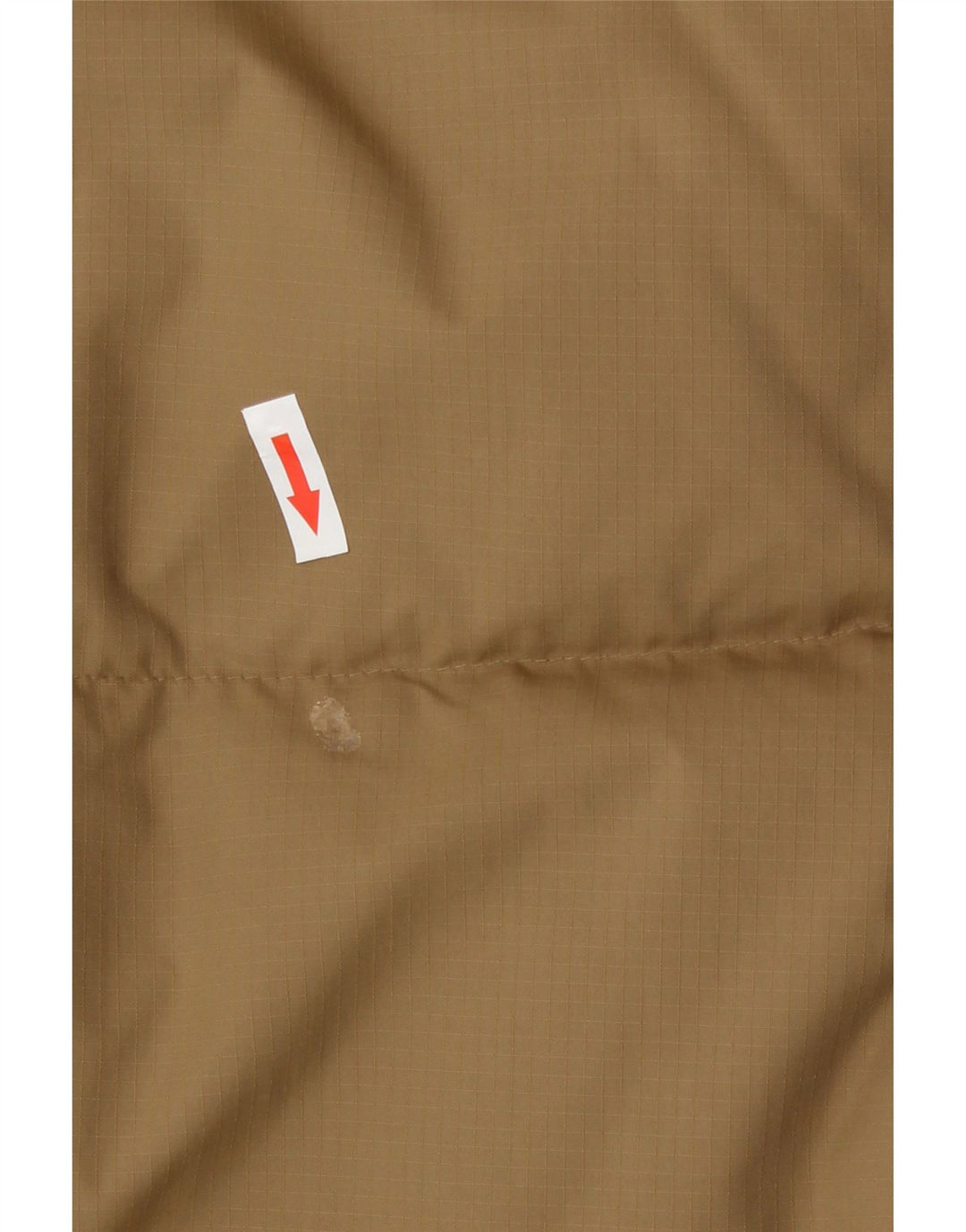 Esprit Chaqueta acolchada holgada para hombre UK 36 Small Beige Nylon