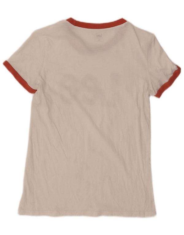 Lee Camiseta gráfica para mujer Top UK 6 XS White Colourblock