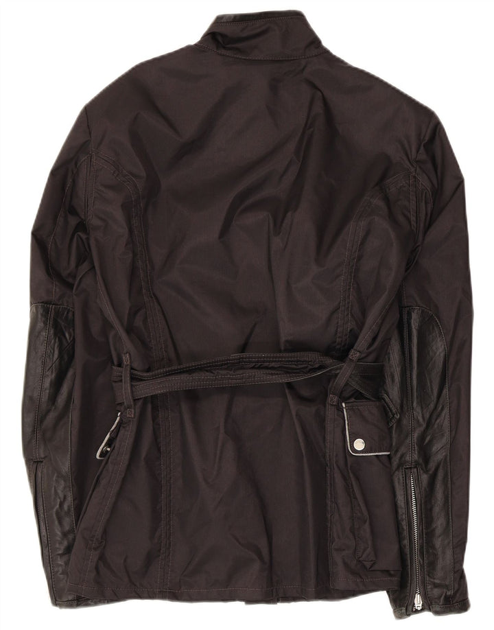 Belstaff Chaqueta utilitaria para mujer IT 44 Medium Black Nylon