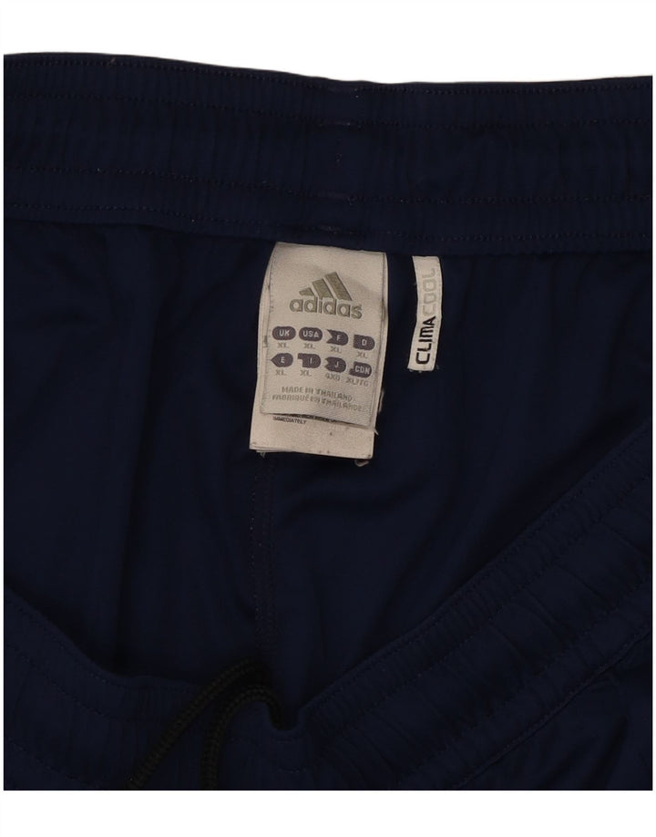 Adidas Mens Climacool Sport Shorts XL Azul Marino Colorblock Poliéster