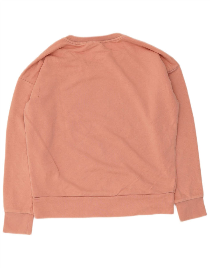 ADIDAS Sudadera gráfica para mujer Jumper UK 14 Medium Pink