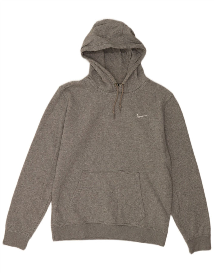Sudadera Con Capucha Nike Hombre Gris Medio Algodón