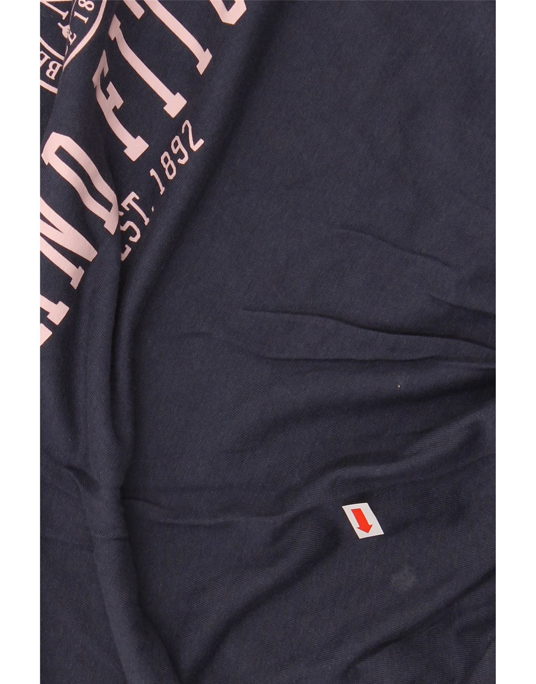 ABERCROMBIE & FITCH Camiseta estampada para niña 13-14 años Azul marino Algodón