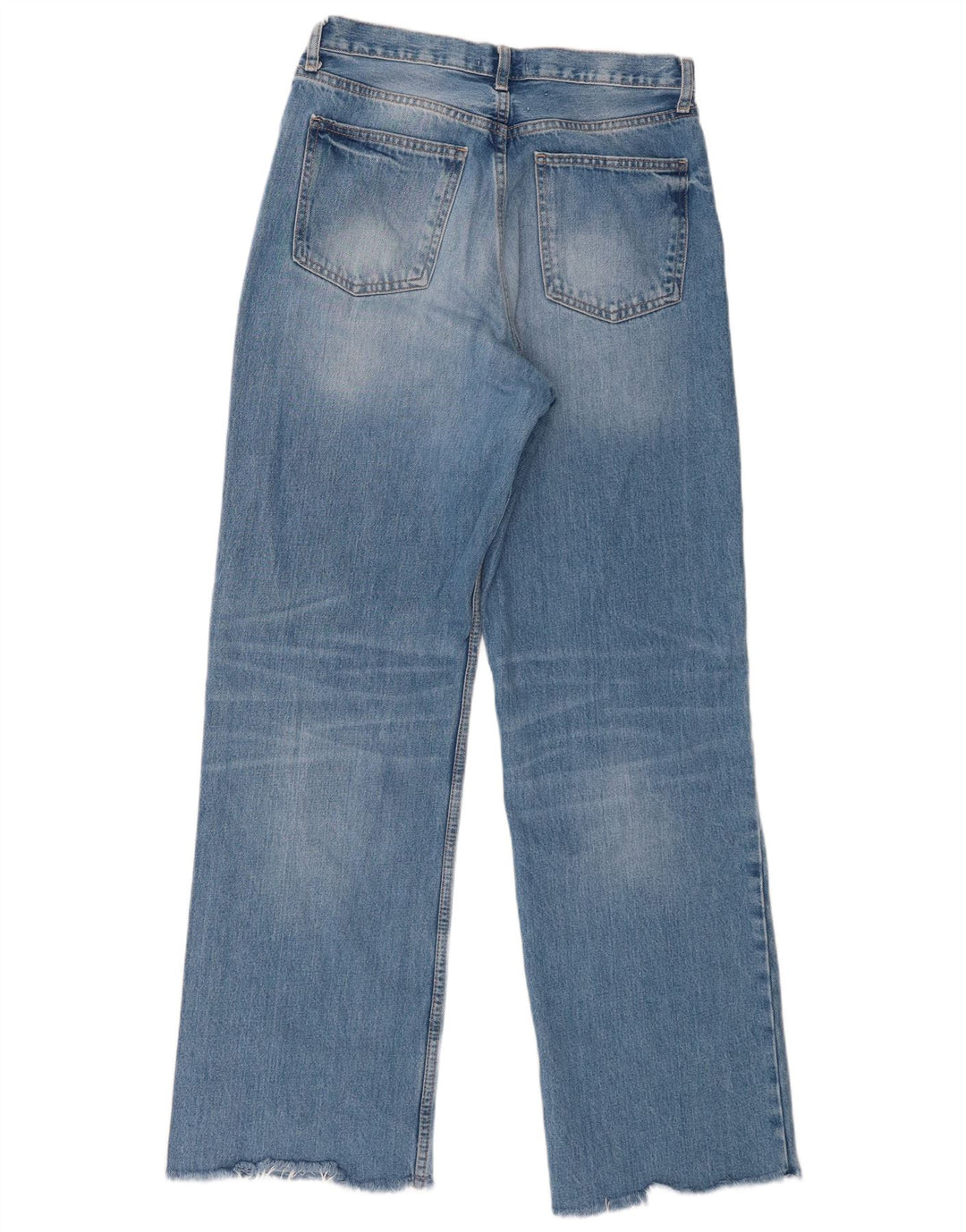 Zara Jeans Rectos Mujer EU 40 Medium W30 L33 Azul
