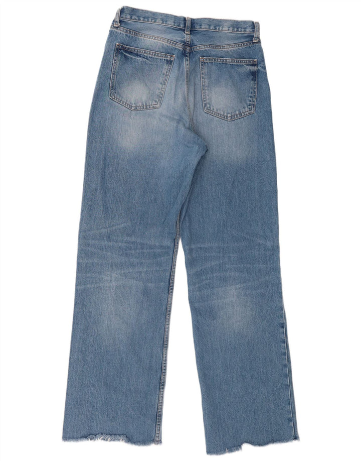 Zara Jeans Rectos Mujer EU 40 Medium W30 L33 Azul