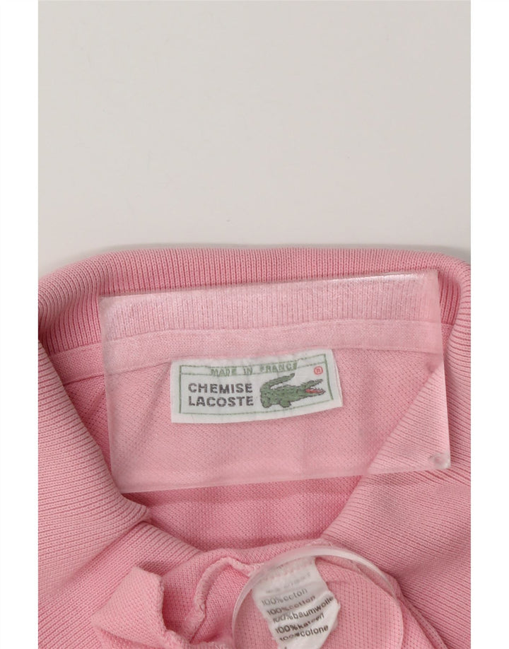 Polo Lacoste Hombre Pequeño Algodón Rosa