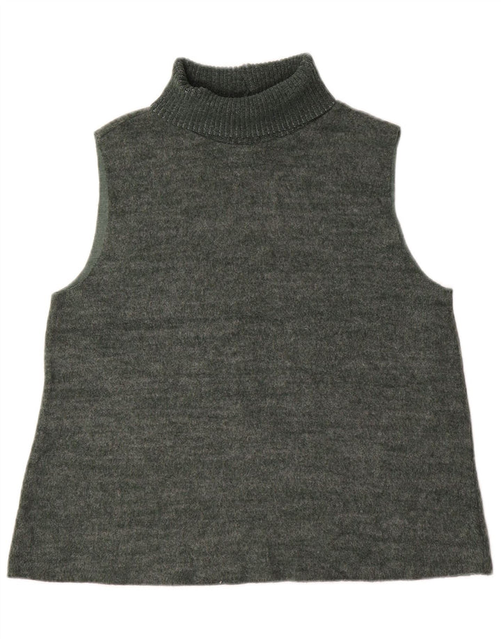 Zara - Camiseta sin mangas para mujer, talla 40, color verde