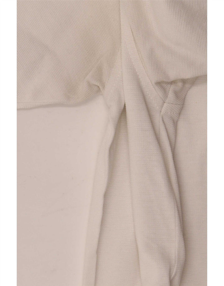 Lacoste Camiseta para hombre talla 3 pequeña blanca