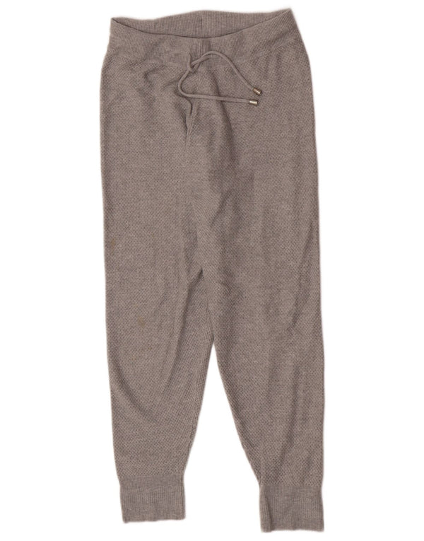 Marks & Spencer Pantalones de chándal para Mujer Joggers UK 8 Small Gris Viscosa