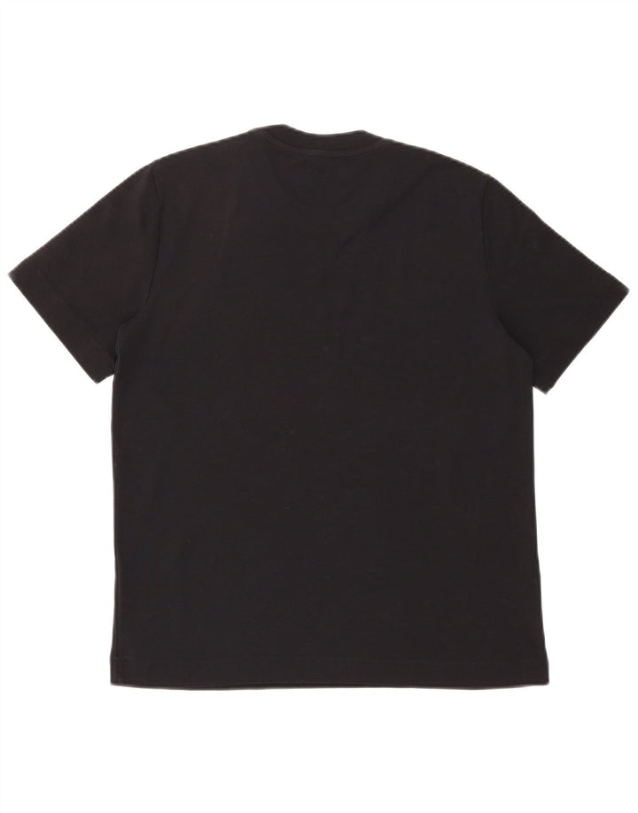 MASSIMO DUTTI Camiseta Hombre Top Medium Negro