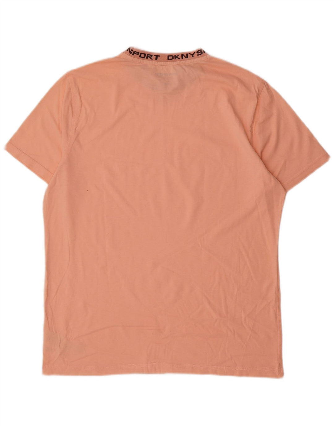 Dkny Camiseta gráfica para hombre Top grande de algodón rosa