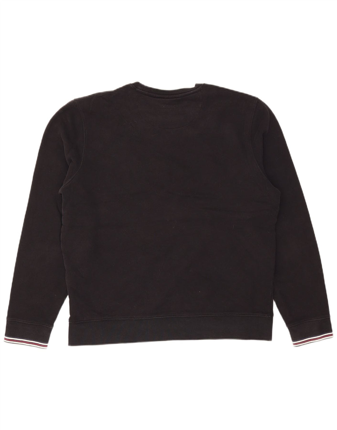 Fila Hombre Sudadera Jumper Medium Negro Algodón