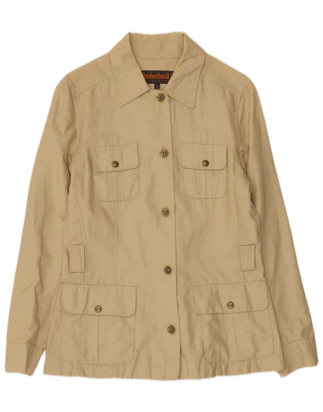 Timberland Chaqueta utilitaria para mujer Reino Unido 44 Grande Lino beige