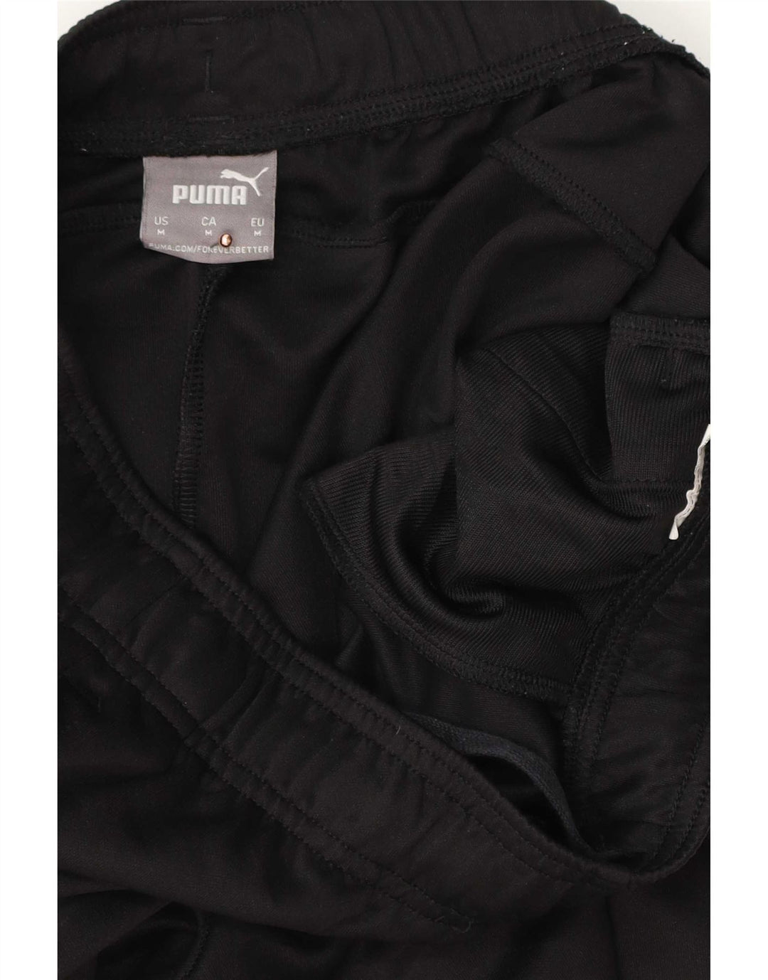 Pantalón De Chándal Puma Hombre Negro Mediano Poliéster