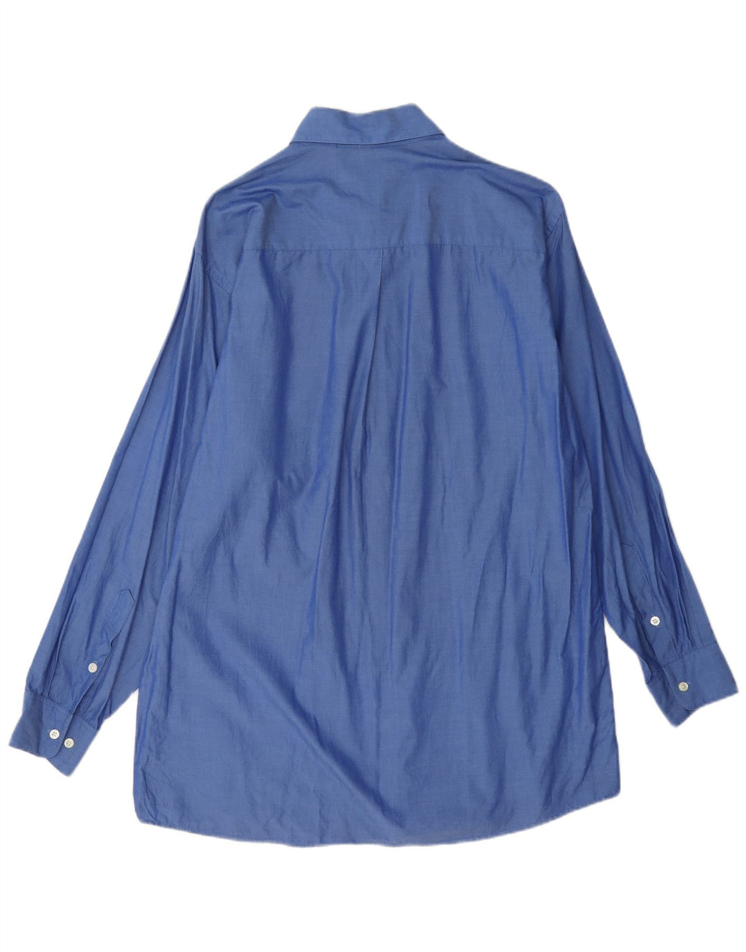 Camisa Dkny para hombre talla 16 algodón azul grande