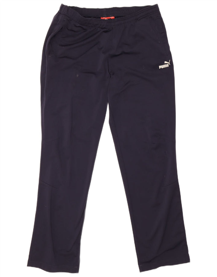Puma Pantalones De Chándal Para Hombre Grande Azul Marino