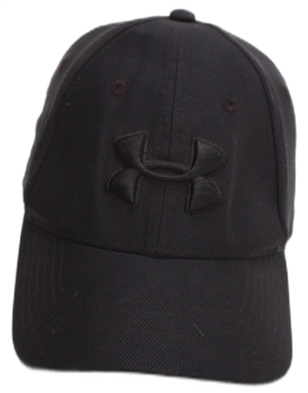 Under Armour Gorra de béisbol gráfica para hombre talla mediana/grande negra deportiva