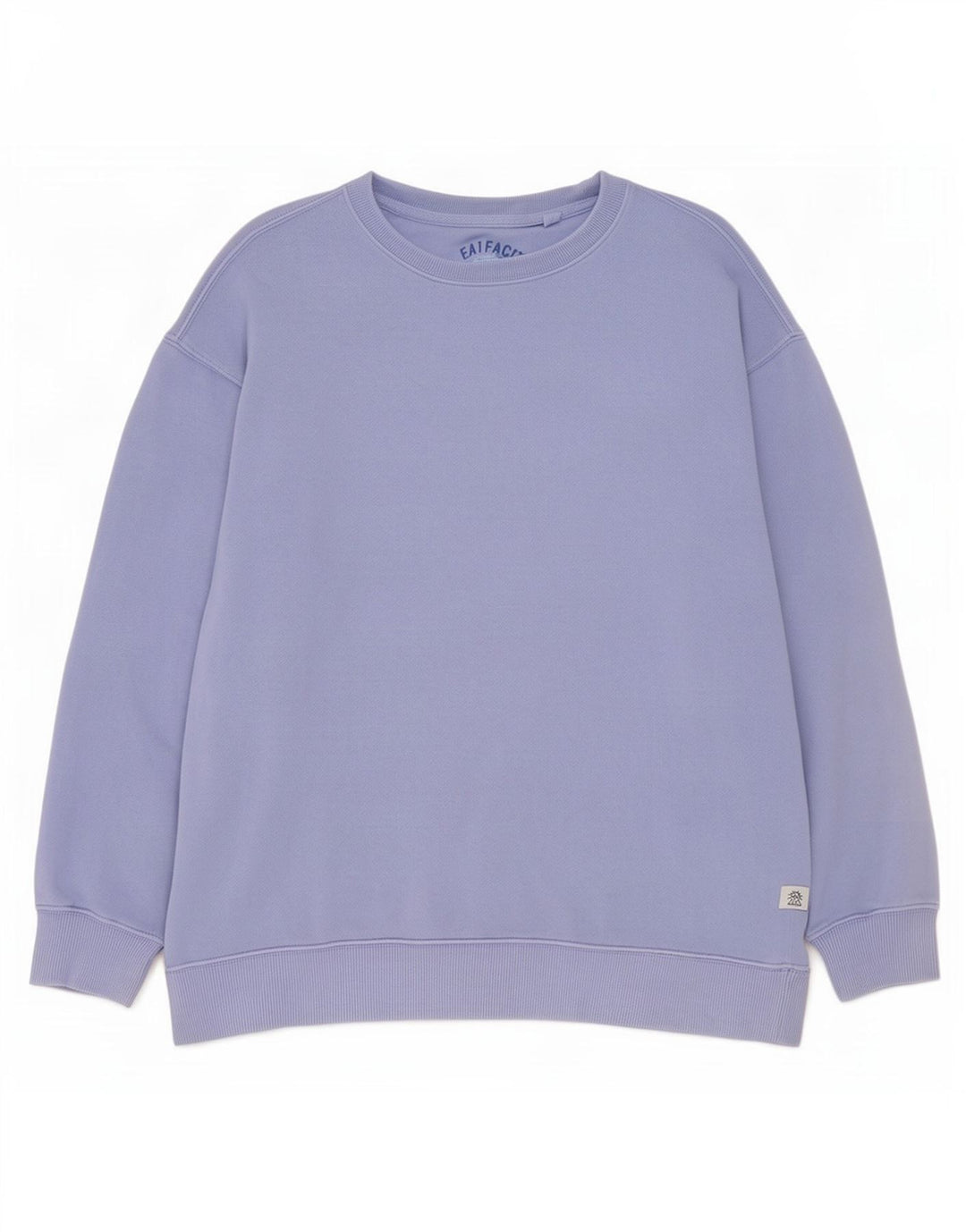 Fat Face - Sudadera para mujer (talla 40), color azul medio, algodón