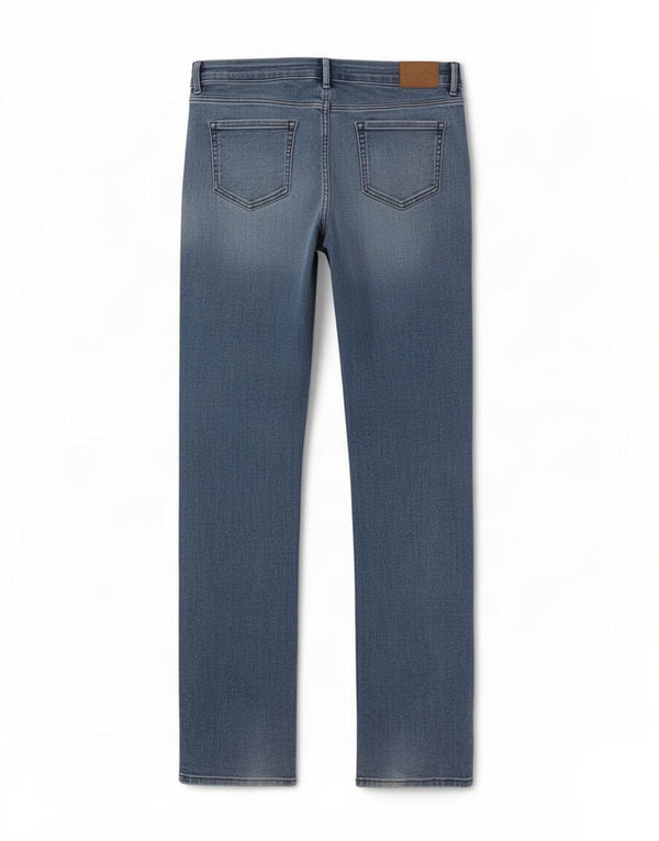 Marks & Spencer Jeans rectos The Sophia para mujer UK 14 Medium W30 L32 Azul