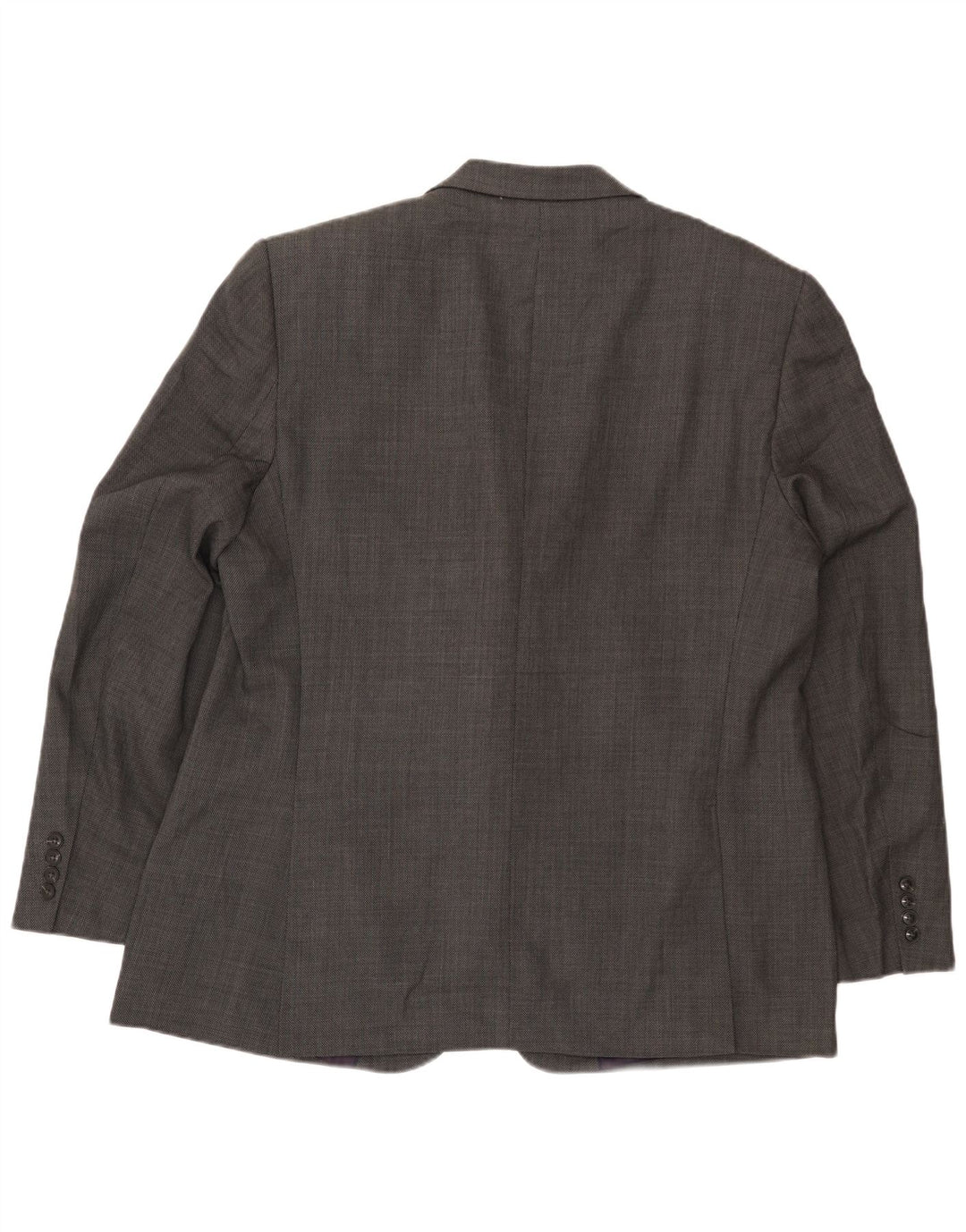 Marks & Spencer Chaqueta tipo blazer de 2 botones para hombre UK 46 XL Lana gris