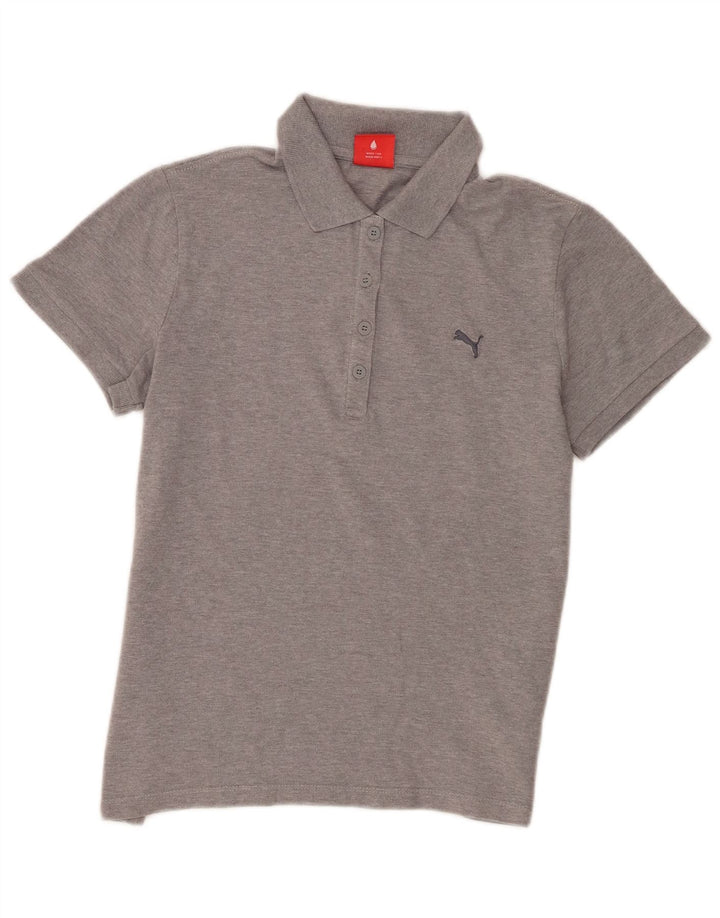 Puma Polo para mujer UK 14 Algodón gris medio
