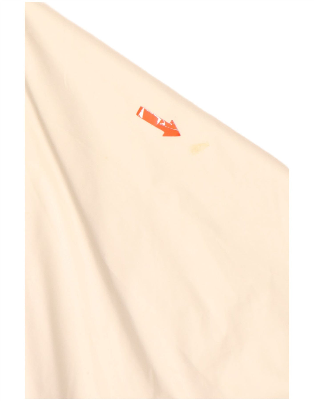 K-WAY Chaqueta impermeable con capucha para hombre 2000 UK 44 2XL Blanco Colorblock Poliamida