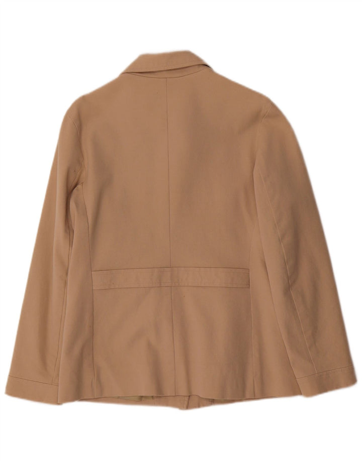 Gap Chaqueta tipo blazer de 5 botones para mujer UK 8 Small Algodón beige