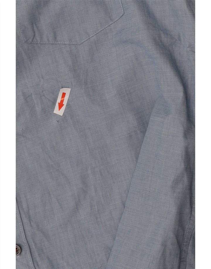 Ted Baker Camisa para hombre Talla 5 XL Algodón azul